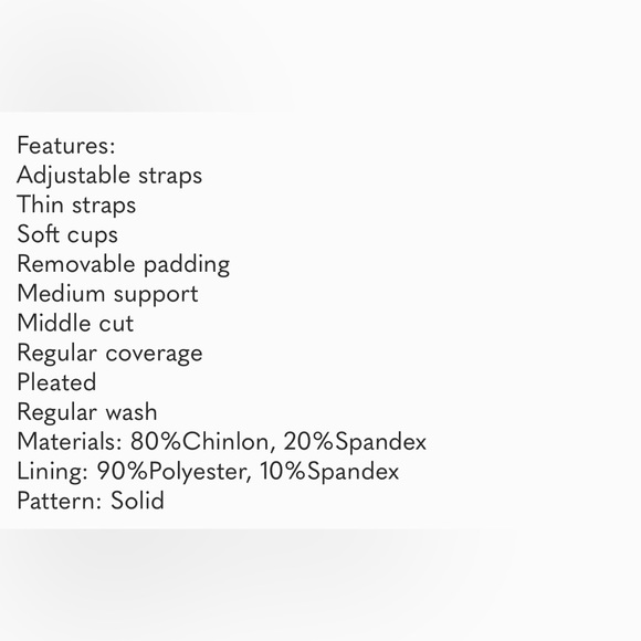 size XL, Iliana pleated adjustable strap one piece - Picture 3 of 3